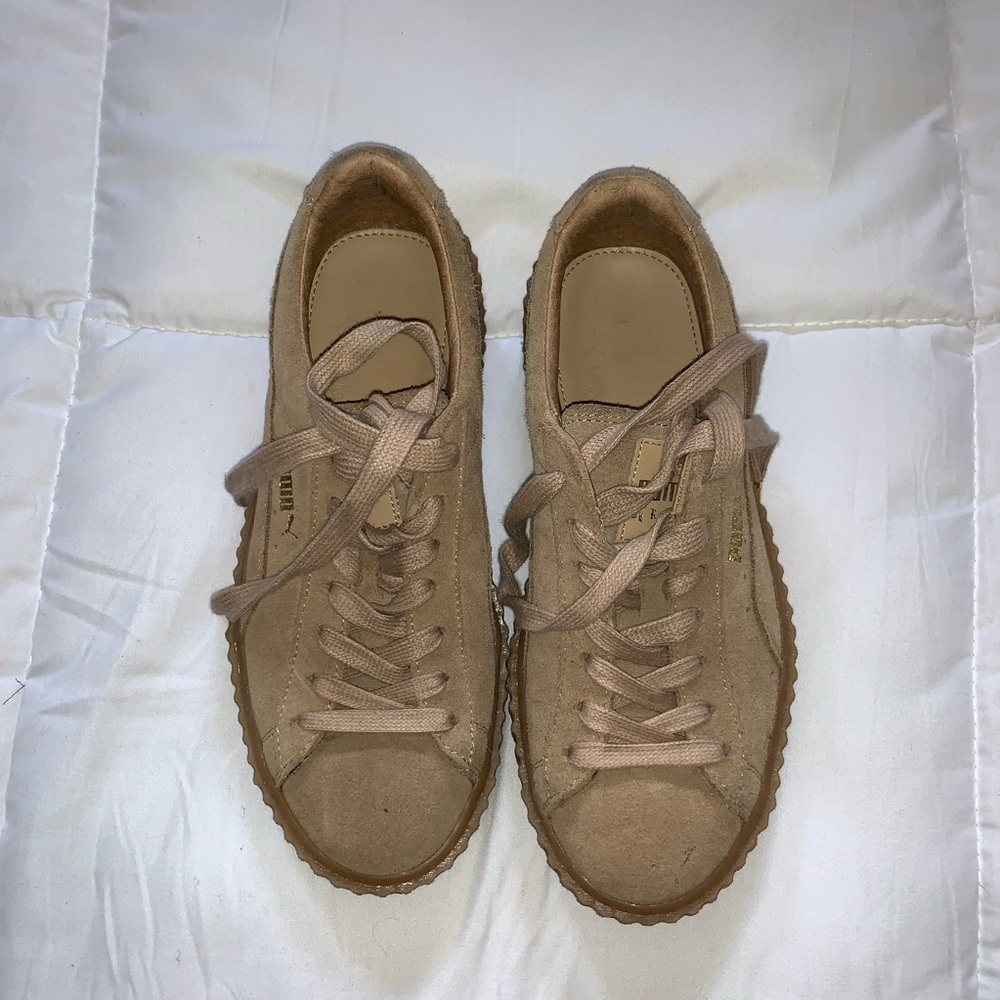 ‘Oatmeal’ tan fenty creepers